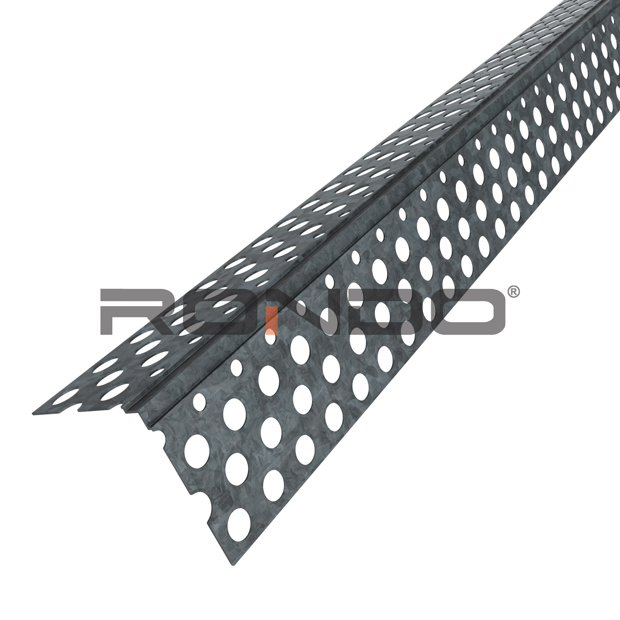 rondo 90° internal corner bead perforated 2400mm